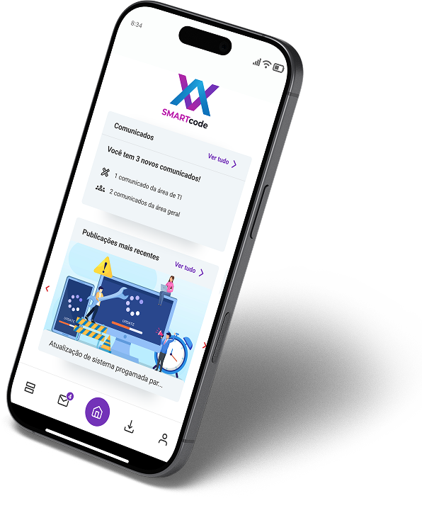 Allert Mobile na palma da mão